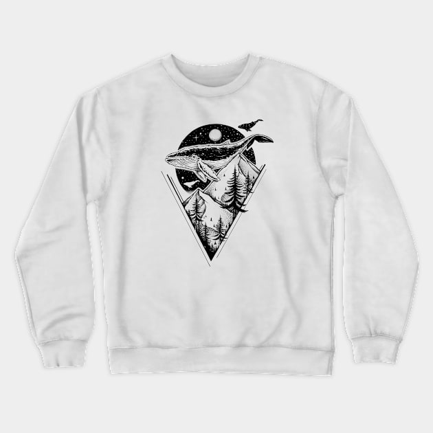 FLOATING IN THE AIR Crewneck Sweatshirt by thiagobianchini